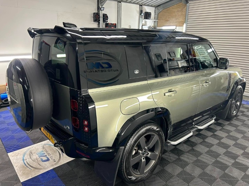 Land Rover Defender detailed and ceramic protected