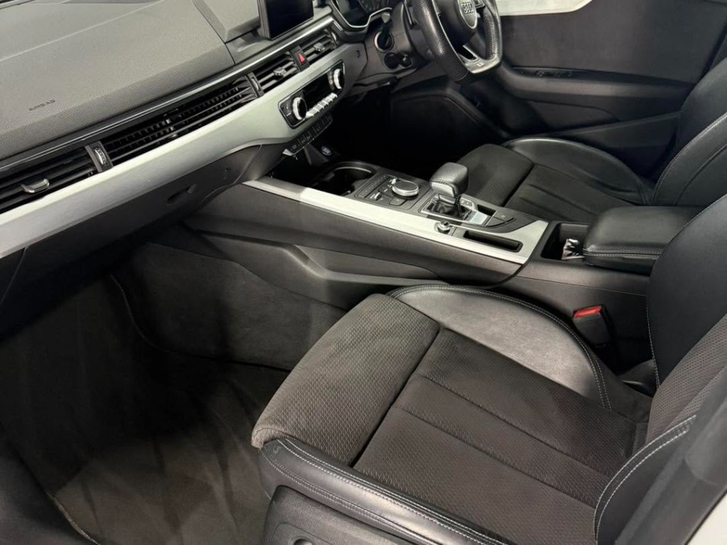 Audi interior cleaned and protected during a full valet