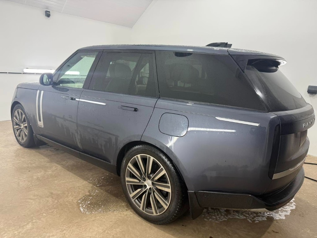 Range Rover mid-wash before the finish is refined